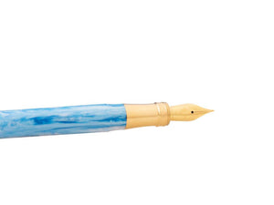 Visconti Comedia Paradiso Fountain Pen, Acrylic Resin, Blue, KP10-51-FP