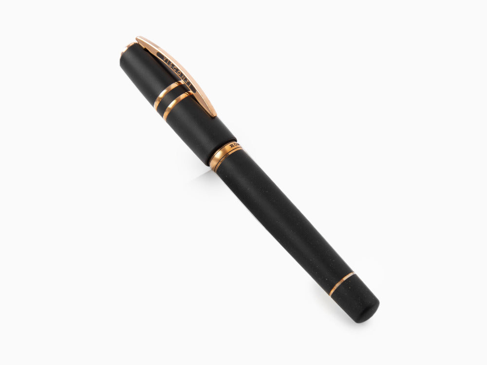 Visconti Homo Sapiens Basaltic Lava Bronze Fountain Pen, KP15-07-FP -  Iguana Sell