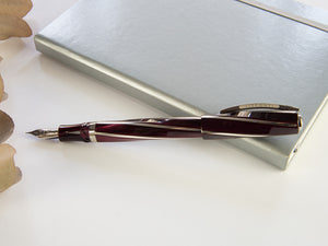 Visconti Divina Elegance Bordeaux Fountain Pen, Resin, KP18-08-FP