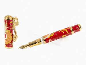 Visconti Year of the Dragon Fountain Pen, Limited Edition, KP48-01-FP