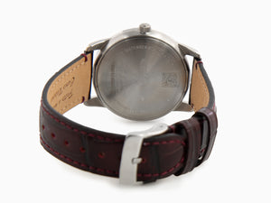 Zeppelin Flatline Lady Quartz Watch, Burgundy, 36 mm, 8345-5