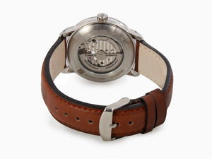 Zeppelin Méditerranée Automatic Watch with Open Heart, Beige, 40 mm, 9666-5