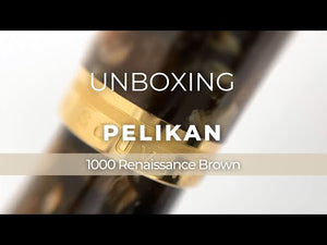 Pelikan M1000 Renaissance Brown Fountain Pen, Special Edition, 825863