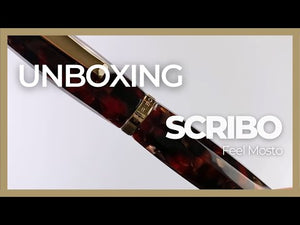 Scribo Feel Mosto Fountain Pen, 18K Gold, Limited Edition, FEEFP23YG1803