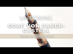 Graf von Faber-Castell Anello Rose Gold Fountain Pen, Resin, 145780