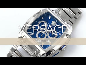 Versace Dominus Quartz Watch, Blue, 42 x 49.50 mm, Sapphire Crystal, VE6H00423