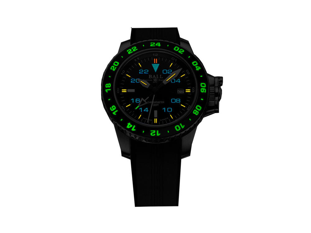 Ball Engineer Hydrocarbon AeroGMT II Automatic Watch, 42 mm, Chronograph