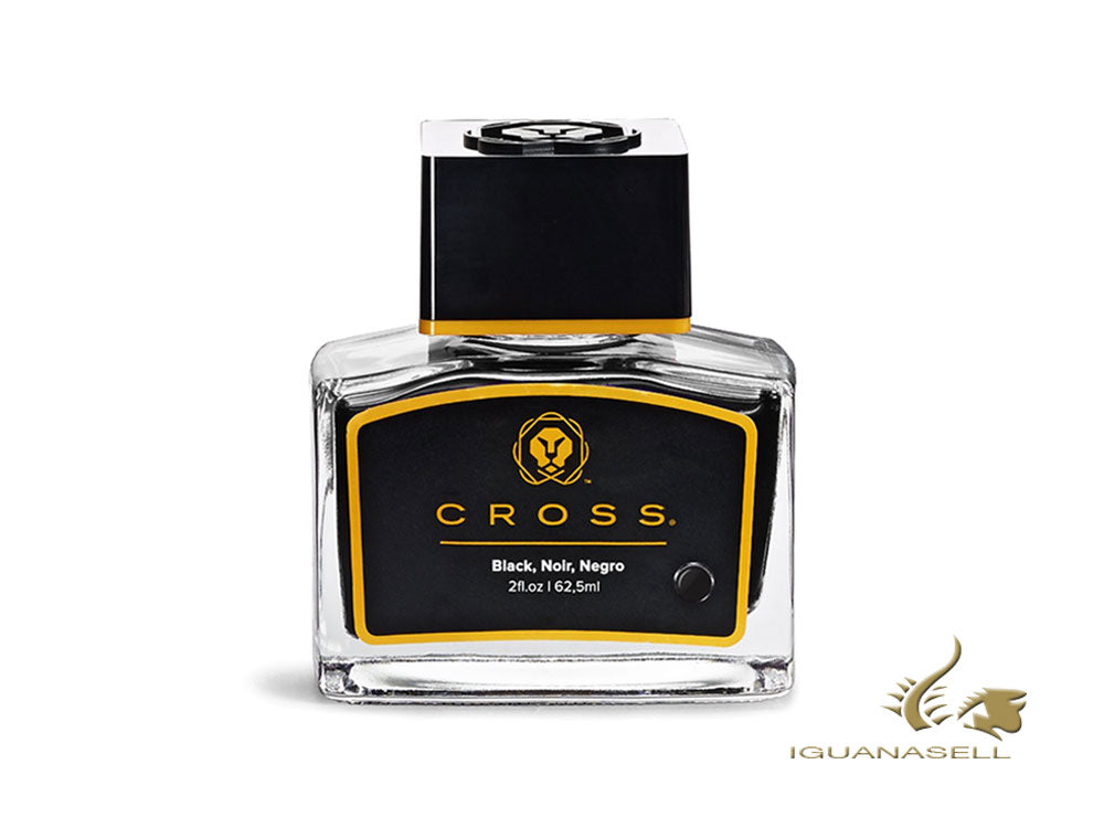 Cross Accesorios Ink Bottle, 62.5 ml., Black, Crystal, 8945S-2