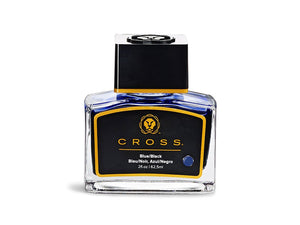 Cross Accesorios Ink Bottle, 62.5 ml., Blue/Black, Crystal, 8945S-3