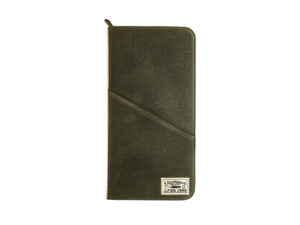 Esterbrook 40 PC Zipper Pen Case - Army Green, EZPC40-AG