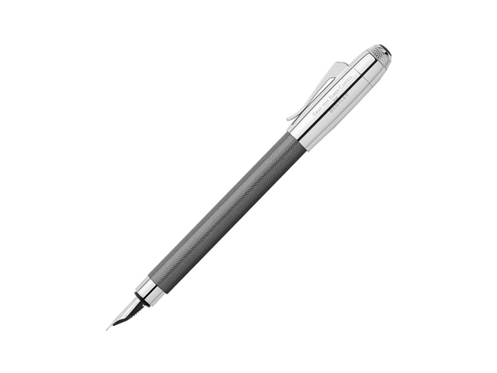 Graf von Faber-Castell for Bentley Fountain Pen, Tungsten Grey, 141700