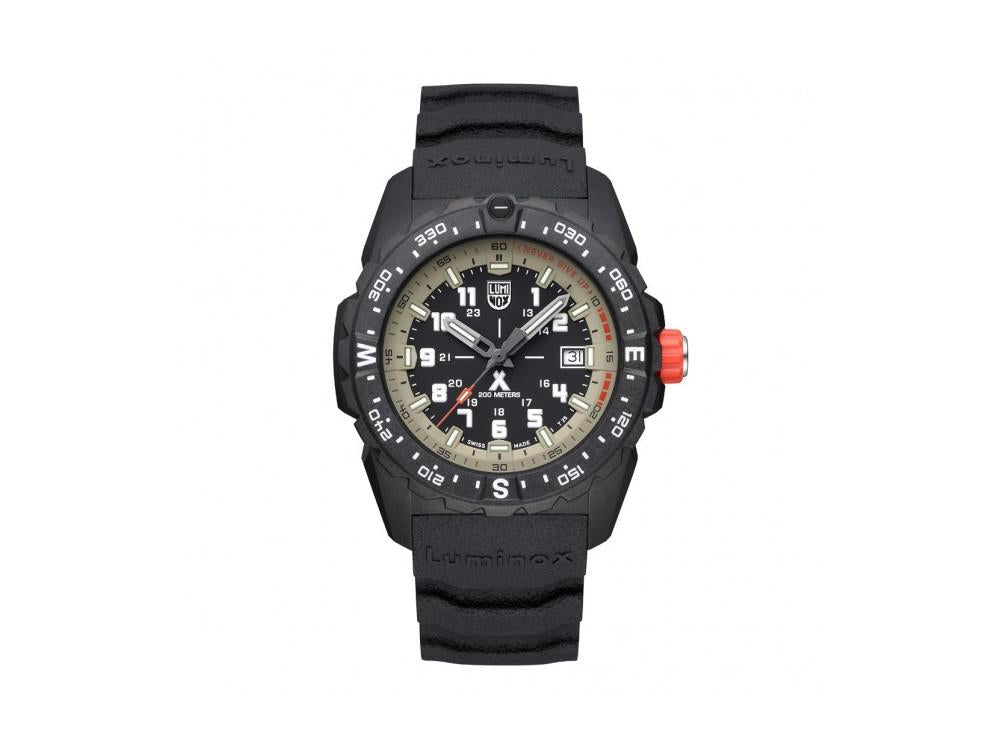 Luminox Bear Grylls Survival Quartz Watch, CARBONOX™, Black, 43 mm, XB.3731