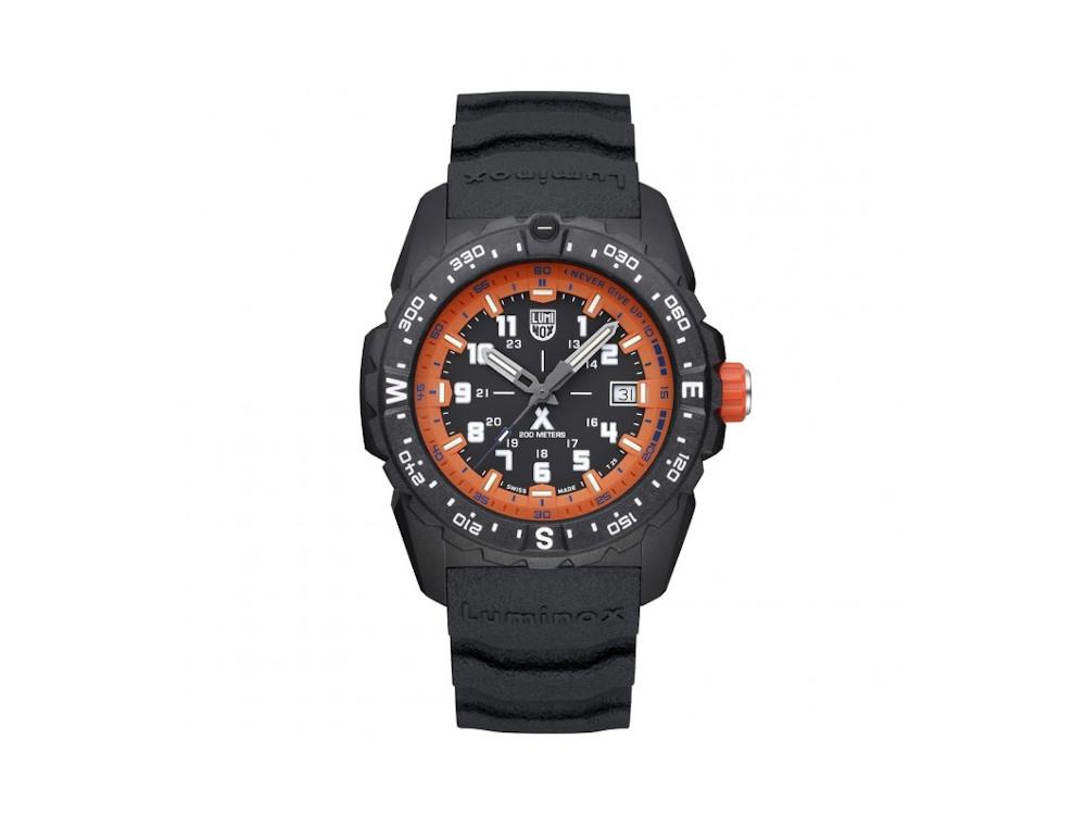 Luminox Bear Grylls Survival Quartz Watch, CARBONOX™, Black, 43 mm, XB.3739