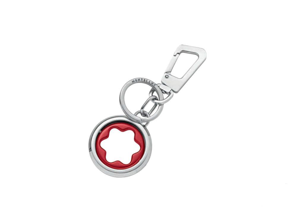 Montblanc Meisterstück Spinning Emblem Key ring, Stainless steel