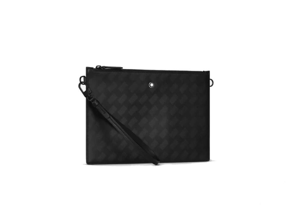 Lv men's clutch bag Louis Vuitton black and blue preorder, Luxury