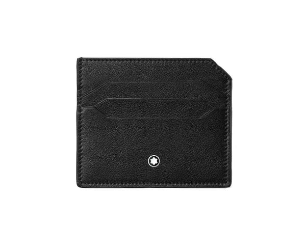 Montblanc Meisterstück Credit card holder, Leather, Black, 3 Cards, 12 -  Iguana Sell