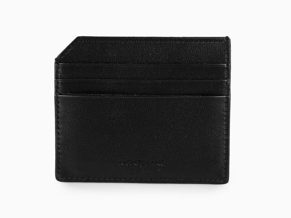 Montblanc Meisterstück Credit card holder, Leather, Black, 3 Cards, 12 -  Iguana Sell