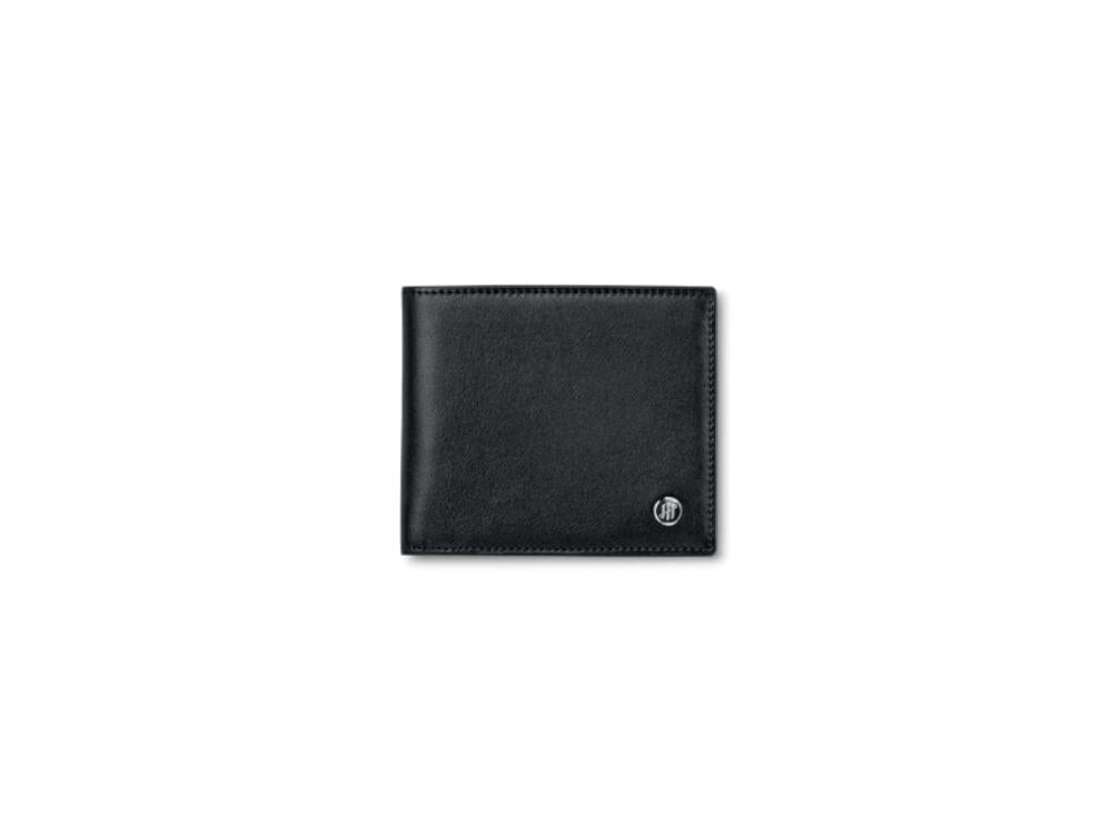 Montegrappa Signet Series Bussines Wallet, Black, Leather, Cards, IC00WA01