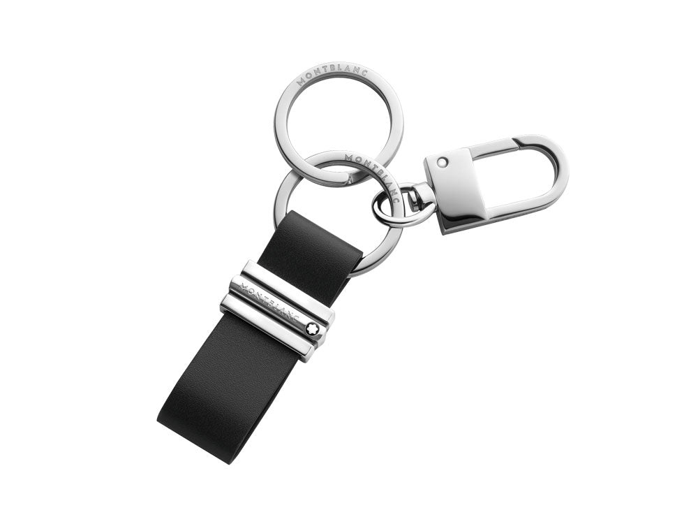 Montblanc Extreme 3.0 Key ring, Leather, Black, 129983 - Iguana
