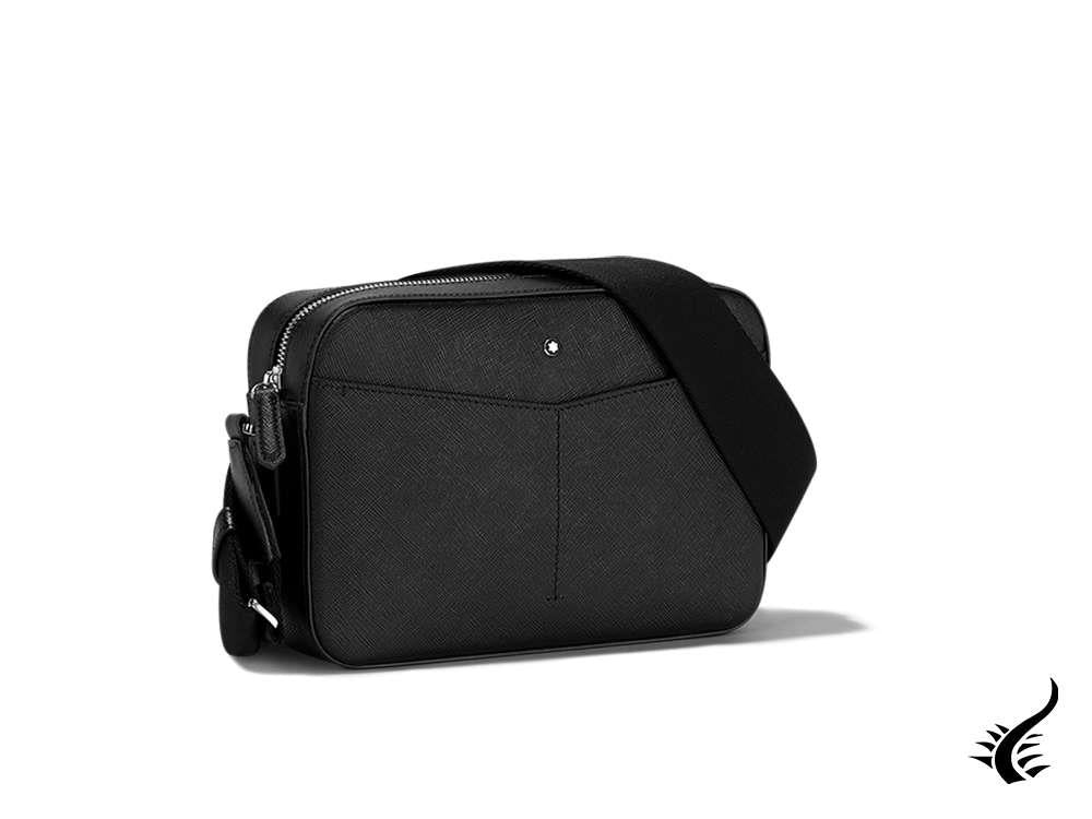 Montblanc Extreme 3.0 Men's bag, Leather, Black, Zip, 129971