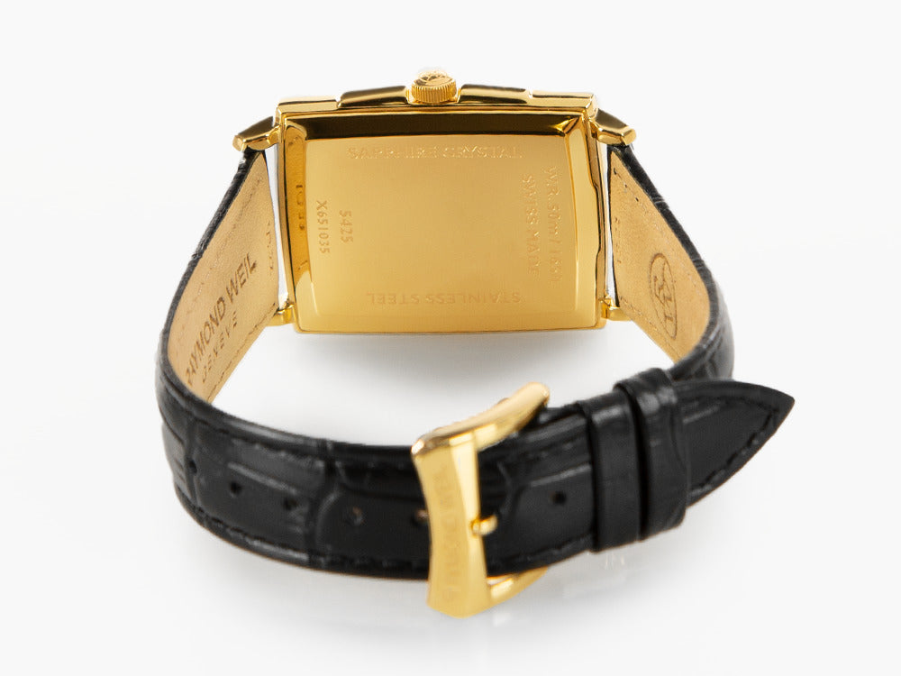 Raymond Weil Men's Toccata Black Leather Strap 5425- Watch