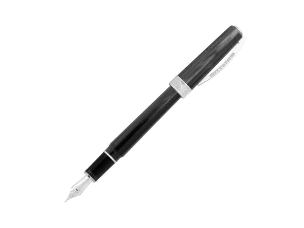 Visconti Voyager 2020 Black Star Fountain Pen, KP33-01-FP EF